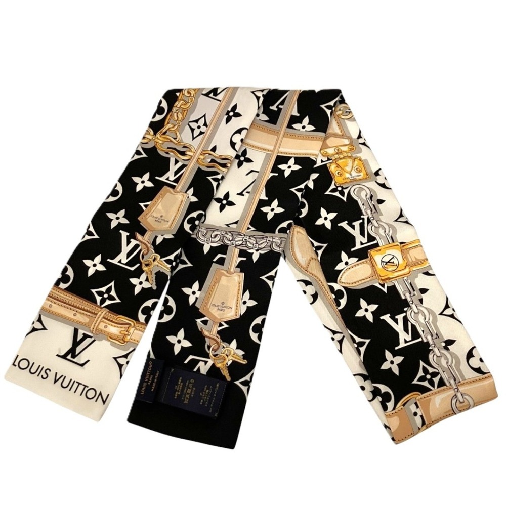 Louis Vuitton Bandeau Monogram Confidential Stole Silk M78656